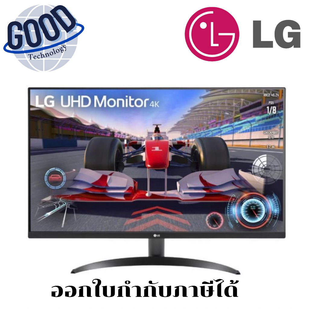 LG  MONITOR (จอมอนิเตอร์)  รุ่น 32UR500-B - 31.5 INCH VA 4K 60Hz AMD FREESYNC สีดำ