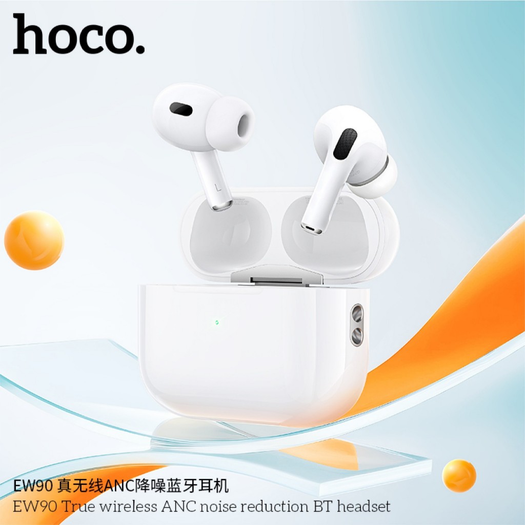 หูฟังไร้สาย ความจุ 300mAh HOCO EW90 Bluetooth 5.4 ระบบสัมผัส รองรับการโทรแบบ Binaural ใช้งานง่าย พกพาสะดวก