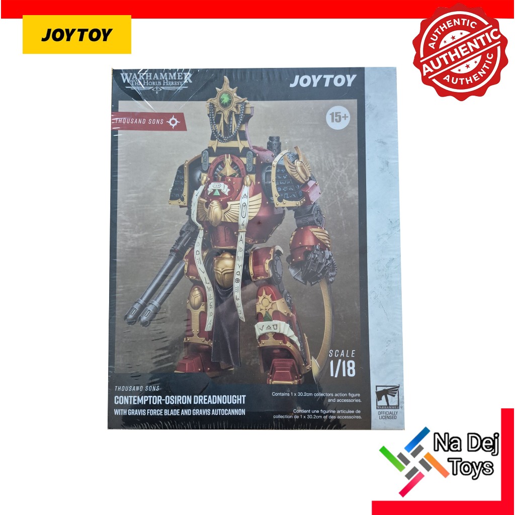 JoyToy Warhammer 40K Contemptor Osiron Dreadnought with Gravis Force Blade 1/18 Figure จอยทอย โอริสัน เดรดนอดจ์ 1/18
