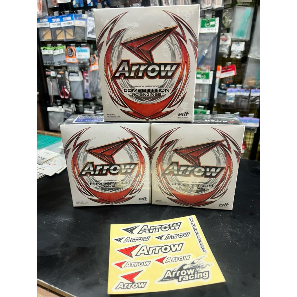Arrow Racing GTR .21 Engine Thread (เครื่องยนต์รถบังคับ .21) Made in Taiwan