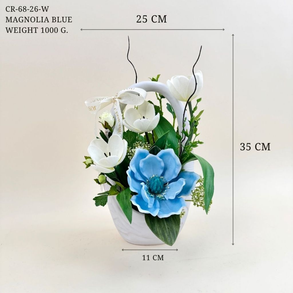 Akara Dokmaii กระเช้าดอกไม้ปลอม กระเช้าดอกไม้แสดงความยินดี - รูปที่ 3