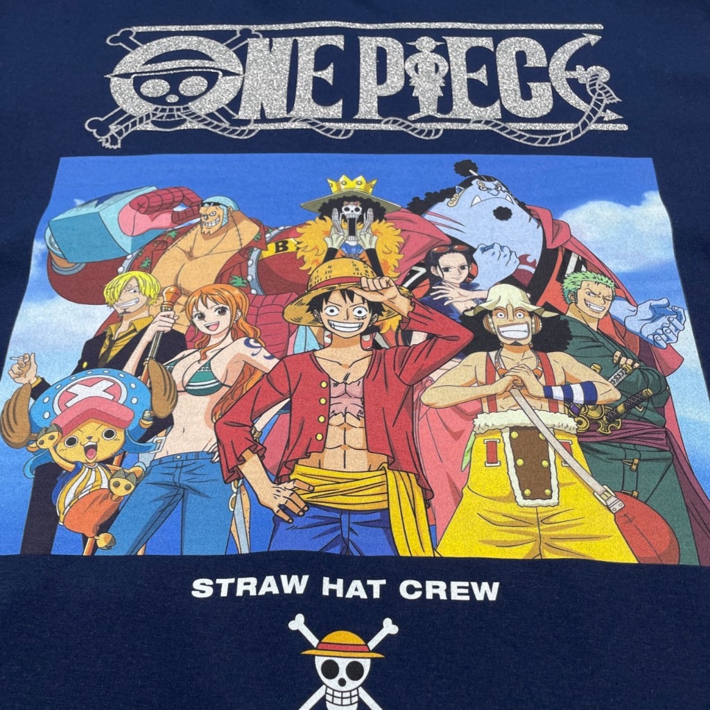 Power 7 Shop เสื้อยืดการ์ตูน ลาย วันพีช ลิขสิทธ์แท้ One Piece T-shirts (KOPX-012 สีกรม) — صورة 6