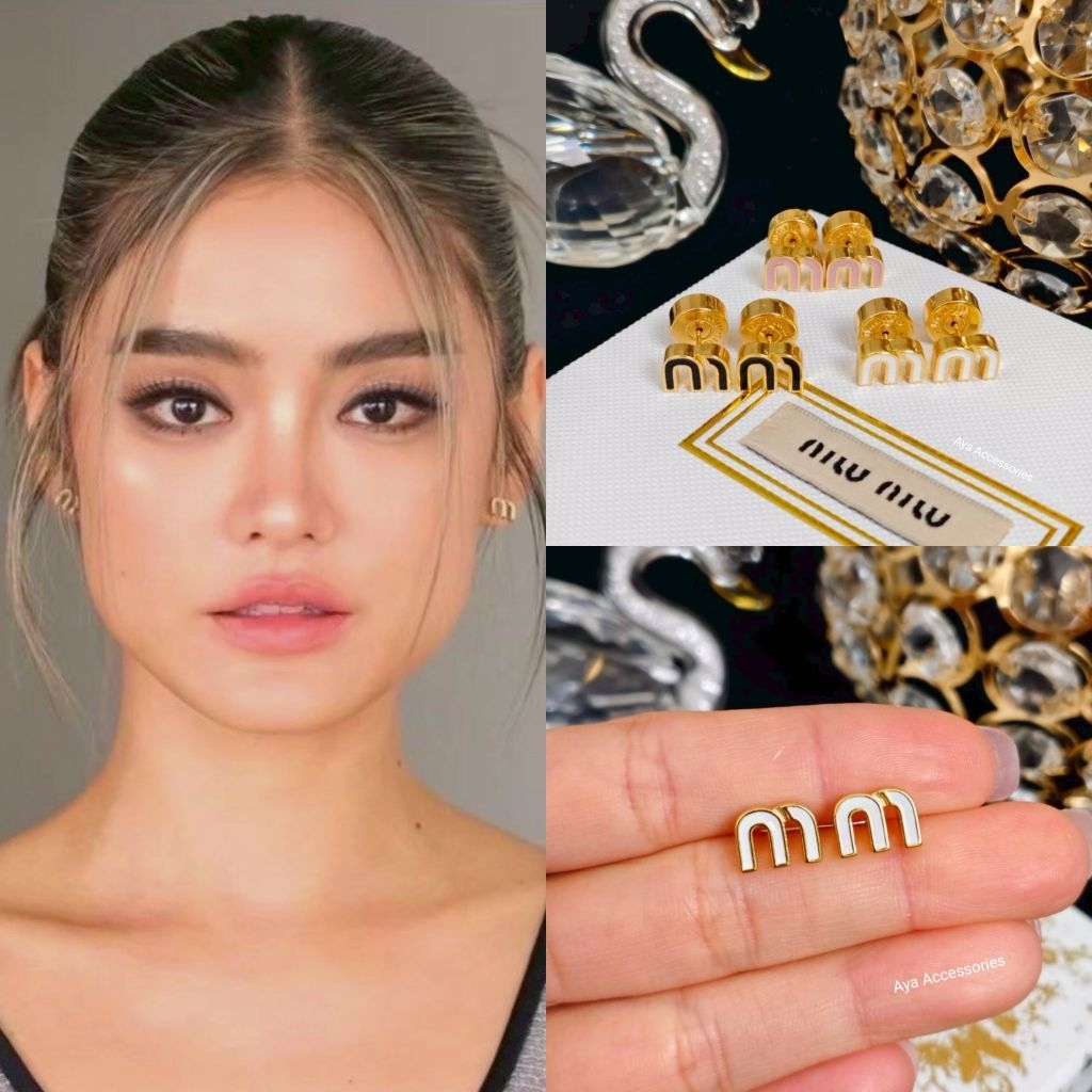 ต่างหู M งานวีไอพี งานสวย สินค้าพร้อมส่ง E105 E106 E107 E540 E541 E741