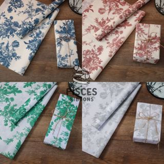 กระดาษไขSilken Veil Paper – Oriental Bloom Collection (4 สี)…