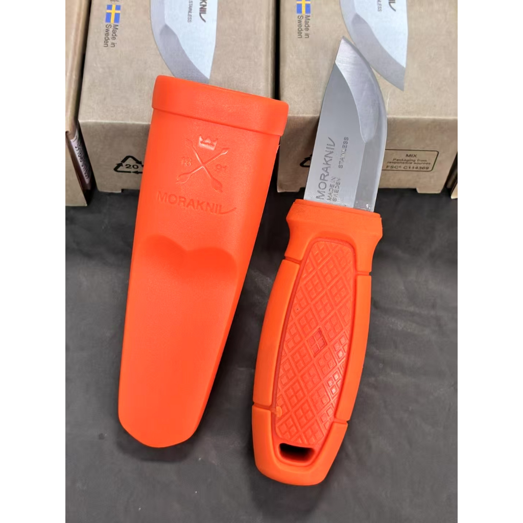 สวีเดน - Mora ผจญภัย ➡️ ห้าสี - วัสดุคม: 14C28N ความแข็ง: 58-60HRC วัสดุก้าน: ไนลอน - รูปที่ 4