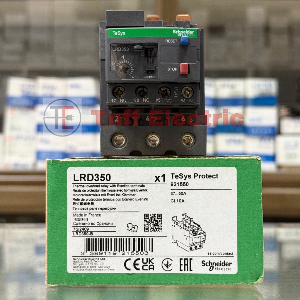 Schneider LRD325, LRD332, LRD340, LRD350, LRD365 โอเวอร์โหลด รีเลย์