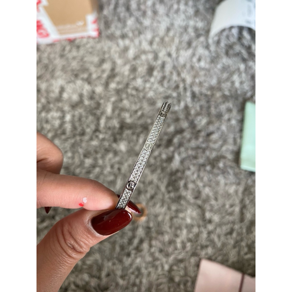 cartierแหวน2วงกำไลข้อมือ1