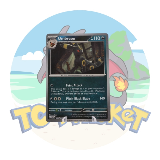 Pokemon Card "Umbreon Master Ball 059/131" ENG Prismatic Evolutions