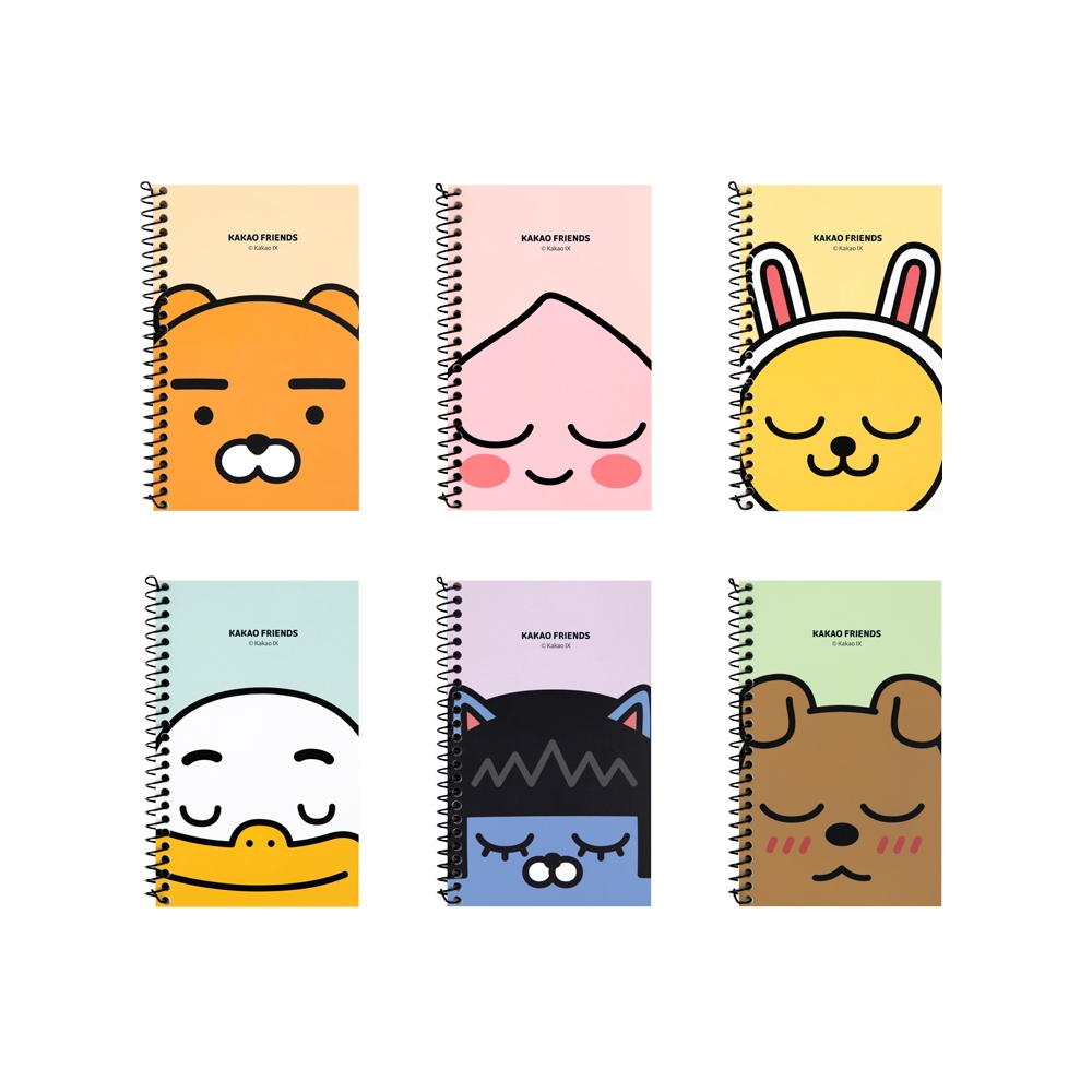 Kakao KF One Ring Left Binding Notebook สมุดโน๊ตแบบห่วง