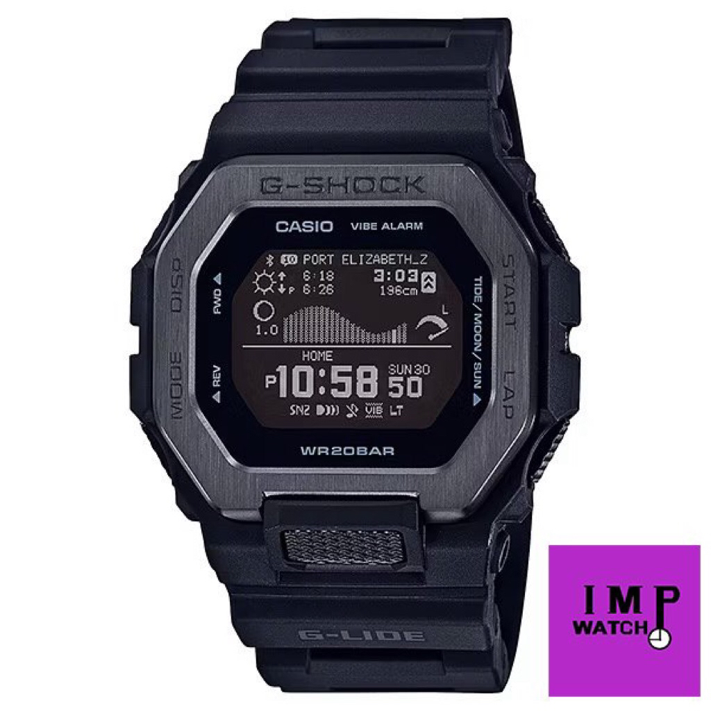 นาฬิกา CASIO G-SHOCK รุ่น GBX-100NS-1DR  ของแท้ประกันศูนย์ CMG 1 ปี เชื่อมต่อแบบไร้สายโดยใช้ Bluetoo