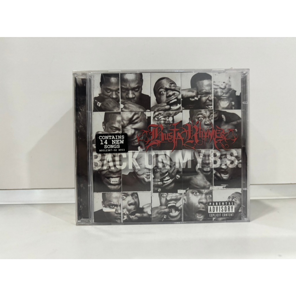 2 CD MUSIC  ซีดีเพลงสากล    BUSTA RHYMES > BACK ON MY B.S.    (D15B33)