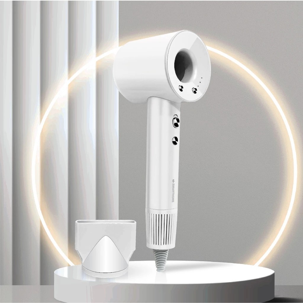 [ส่งฟรี] SMARTHOME Hair Dryer 1600วัตต์ ไดร์เป่าผมความแรงสูง ไอออนลบลดผมชี้ฟู แห้งเร็ว รุ่น SHD-1600