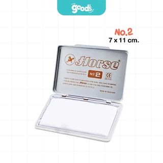 แท่นประทับตรา ตราม้า NO.1/2/3/4 แท่นเปล่า Horse ไม่มีหมึก (จำนวน 1 แท่น)