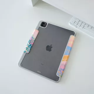 LAONGMOON เคสไอแพดแกน Y ฝาพับลาย พิมพ์ลาย Summer Collection ipad case เคส iPad ใส่ปากกาได้ แบบพับ