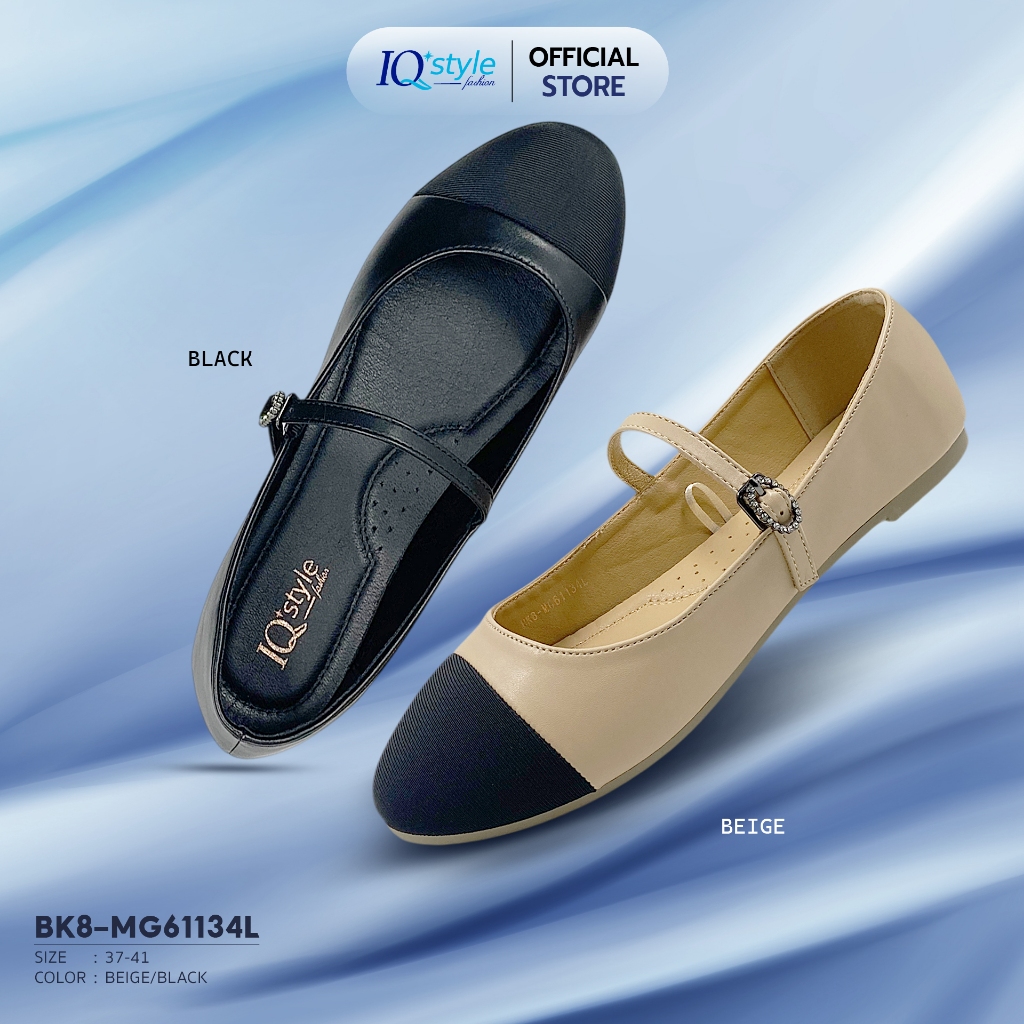 IQ STYLE รองเท้าคัทชูผู้หญิง (Fashion) รหัสBK8-MG61134L