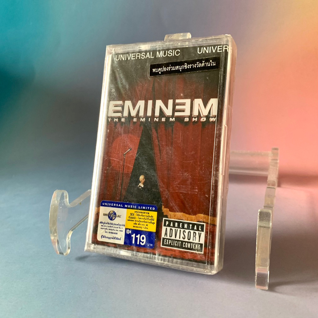 🛒 (พร้อมส่ง/ซีลปิดใหม่) Cassette Tape เทปเพลงสากล: Eminem — The Eminem Show [Thailand]