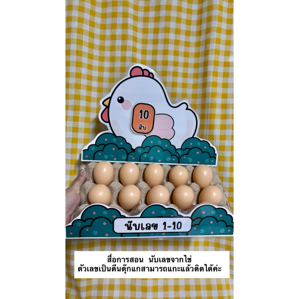 สื่อการสอนนับเลข สื่อการสอนปฐมวัย