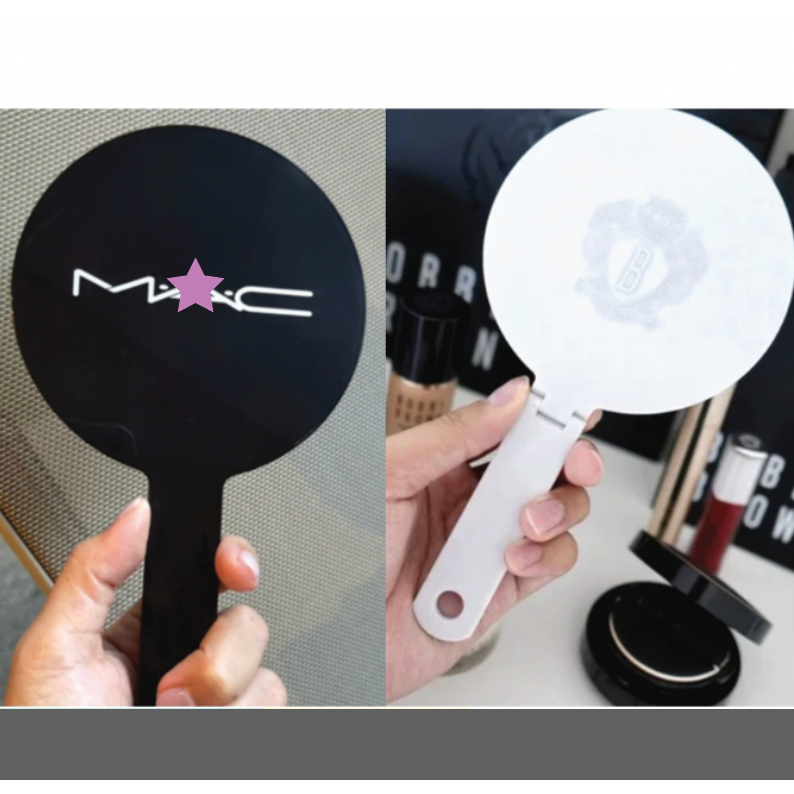 ของแท้ กระจก MAC  Armani beauty น้ำไหล ทรายไหล กระจกวาเลนไทน์ GIORGIO ARMANI ของขวัญปีใหม่ กระจกแบรน