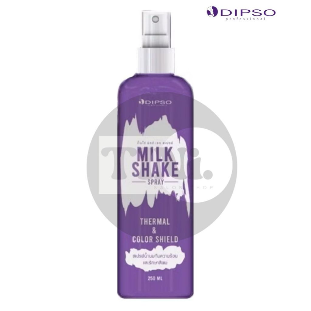 สเปรย์น้ำนมกันความร้อนและรักษาสีผม ดิ๊พโซ่ 250 มล. Milkshake Spray Thermal & Colour shield 250 ml.