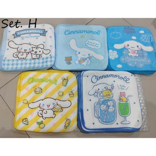 พ้ร้อมส่ง ผ้าเช็ดหน้า เซต 5 ชิ้น มี 2 ไซส์  (15x15cm.) กับ (…