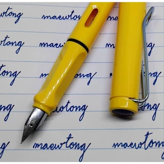 (พร้อมส่ง🇹🇭) ปากกาหมึกซึม หัวแร้ง🖋️ เปลี่ยนไส้ได้ ขนาด 0.5mm / ไส้หลอดเปลี่ยนปากกา Lamy
