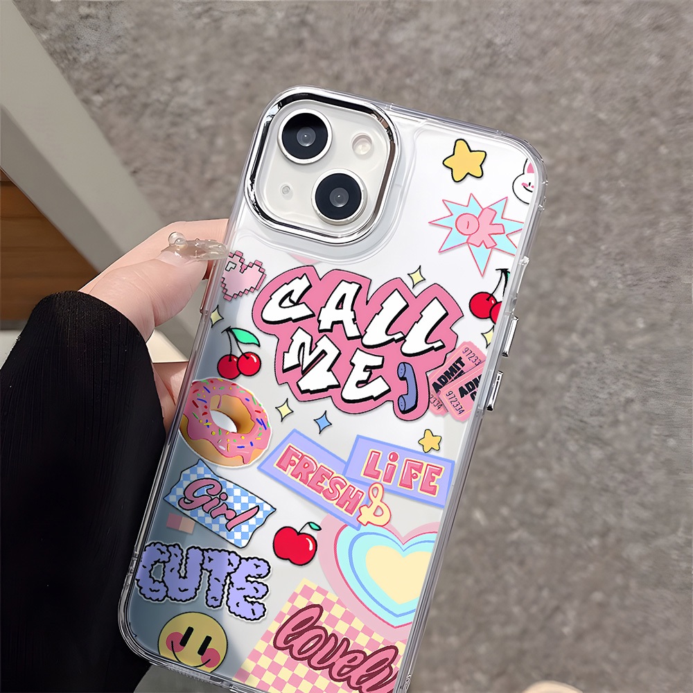 เคส For OPPO A6 A5 Pro 5G A3 A3X A15 A9 2020 A15S A35 A16 A18 A38 A60 A57 A77 A79 A53S A54 A55 A56 A12 A74 A95 A78 A31 - รูปที่ 5