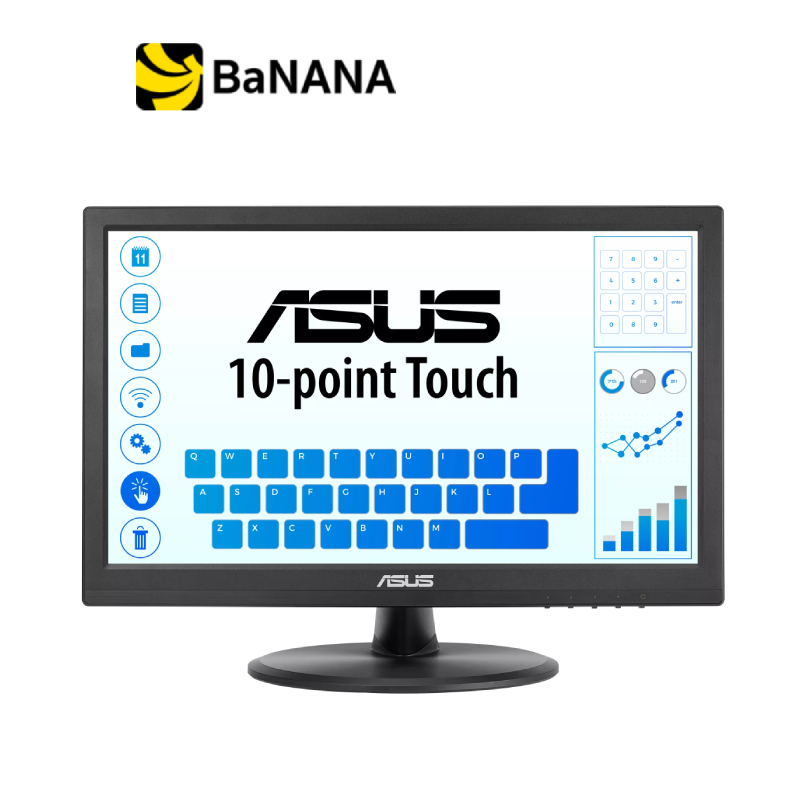 จอมอนิเตอร์ ASUS VT169HE (IPS 60Hz 10 Point Touch) by Banana IT