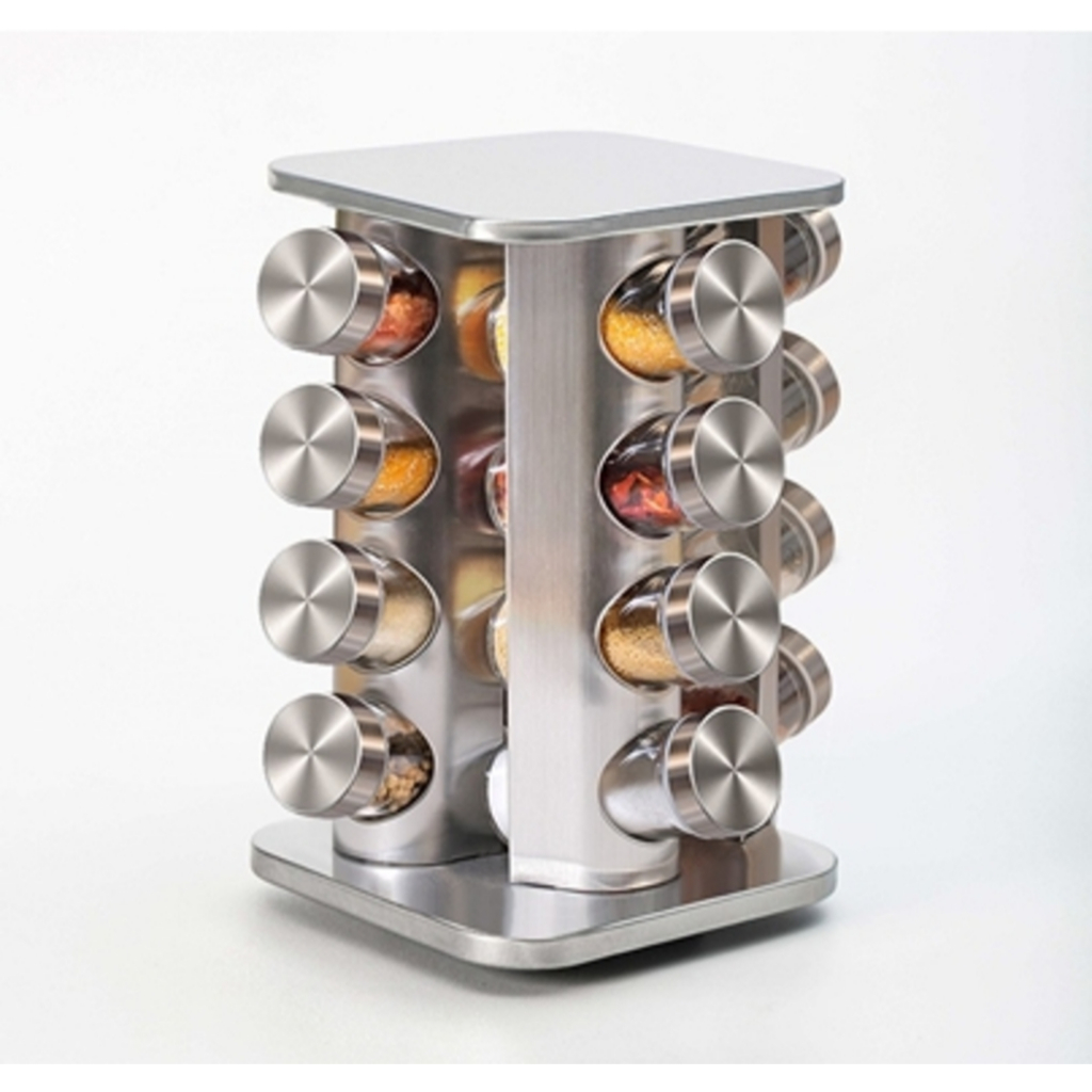 yfactory : ชั้นวางเครื่องเทศหมุนได้ 360องศา ชั้นเก็บเครื่องปรุง ของตกแต่งในบ้านในครัว