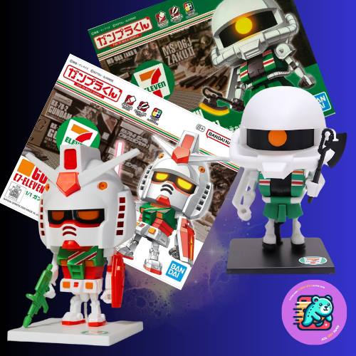 [พร้อมส่ง]  Gunpla-kun Seven-Eleven limited color 1/1 Seven-Eleven limited [BANDAI]