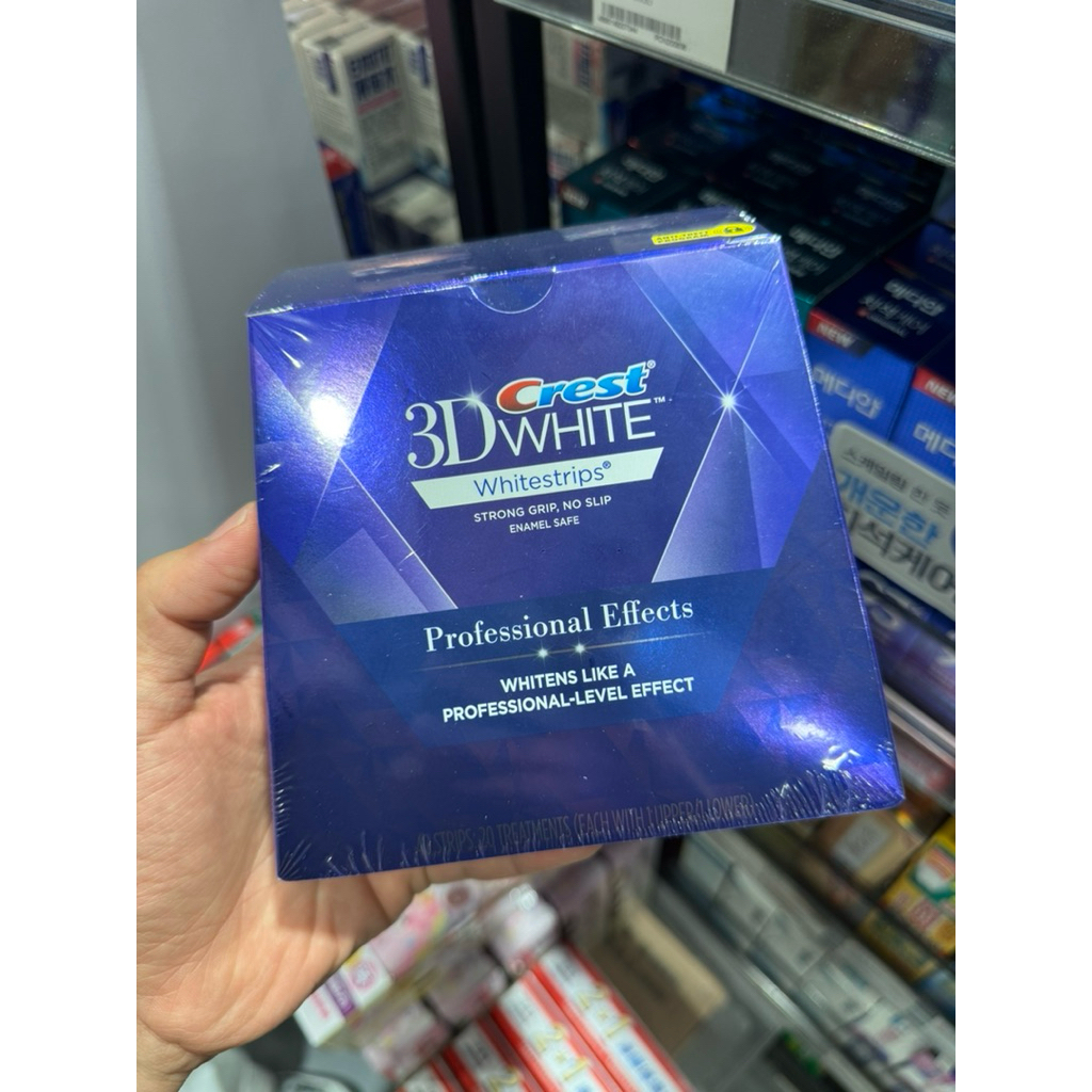 Crest 3D White strips