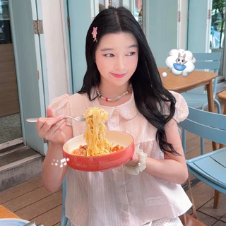RIKA น้องเมจิเสื้อคอบัวชายปล่อย