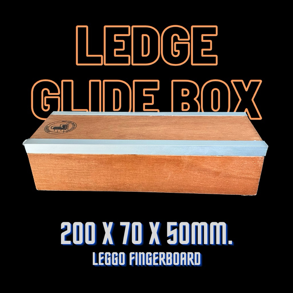 แรมป์ ฟิงเกอร์บอร์ด ลีท บ็อก fingerboard ledge grind box [Leggo skate]