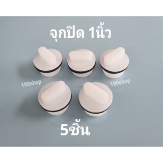 จุกปิดถังน้ำน้ำแข็ง อ่างน้ำ ถังน้ำ ขนาด 1นิ้ว [เซต 5ชิ้น]