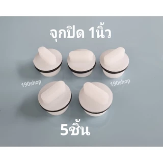 จุกปิดถังน้ำน้ำแข็ง อ่างน้ำ ถังน้ำ ขนาด 1นิ้ว [เซต 5ชิ้น]
