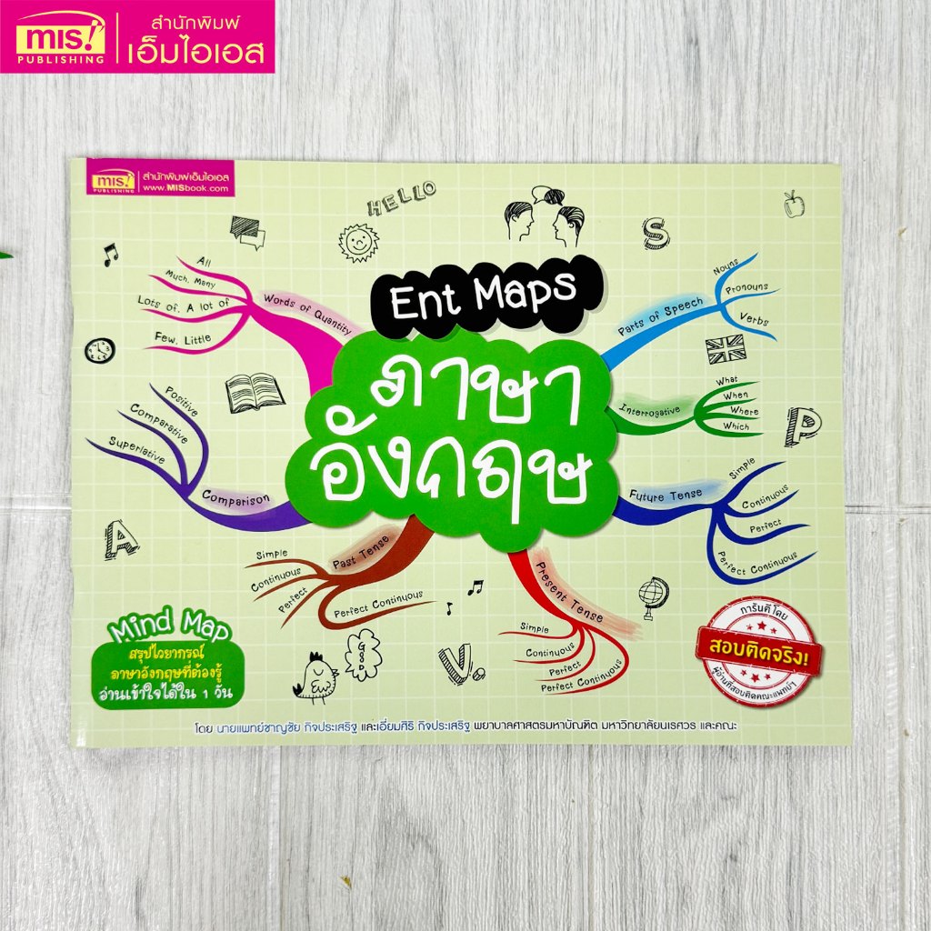 MISBOOK หนังสือ Ent Maps ภาษาอังกฤษ