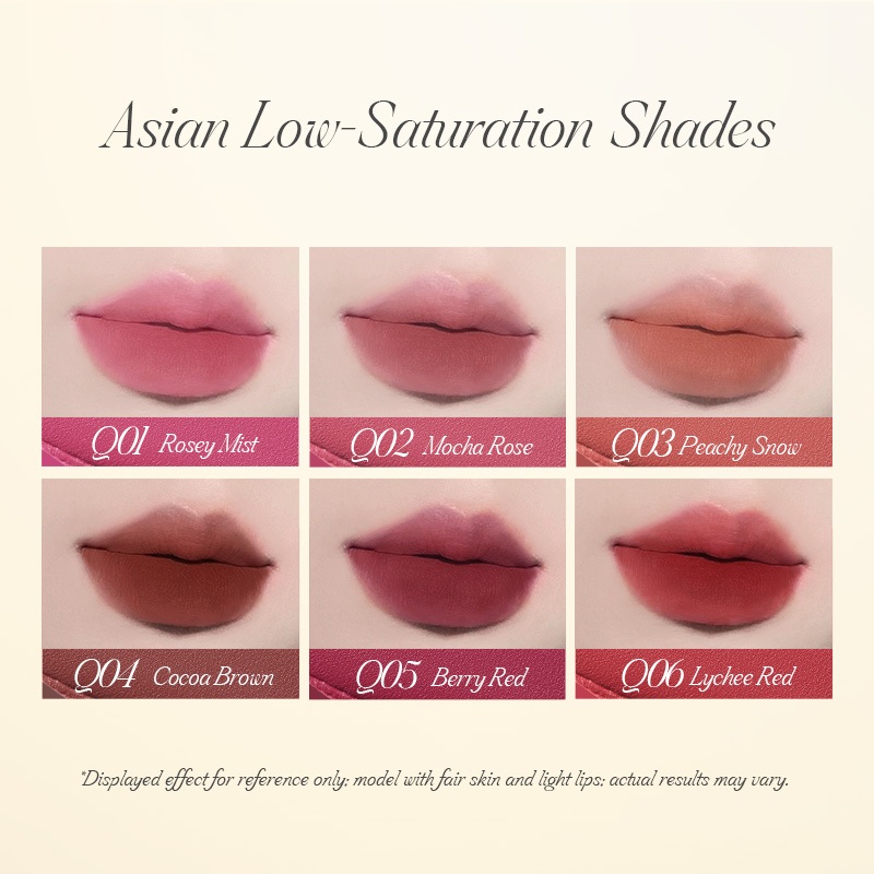 COLORKEY CREAMY MUD ลิปครีมมี่มัด สำหรับทาปาก แก้ม ตา สีชัดละมุน ฟุ้ง ติดทนนาน Ice Cream Lip Mud - รูปที่ 5