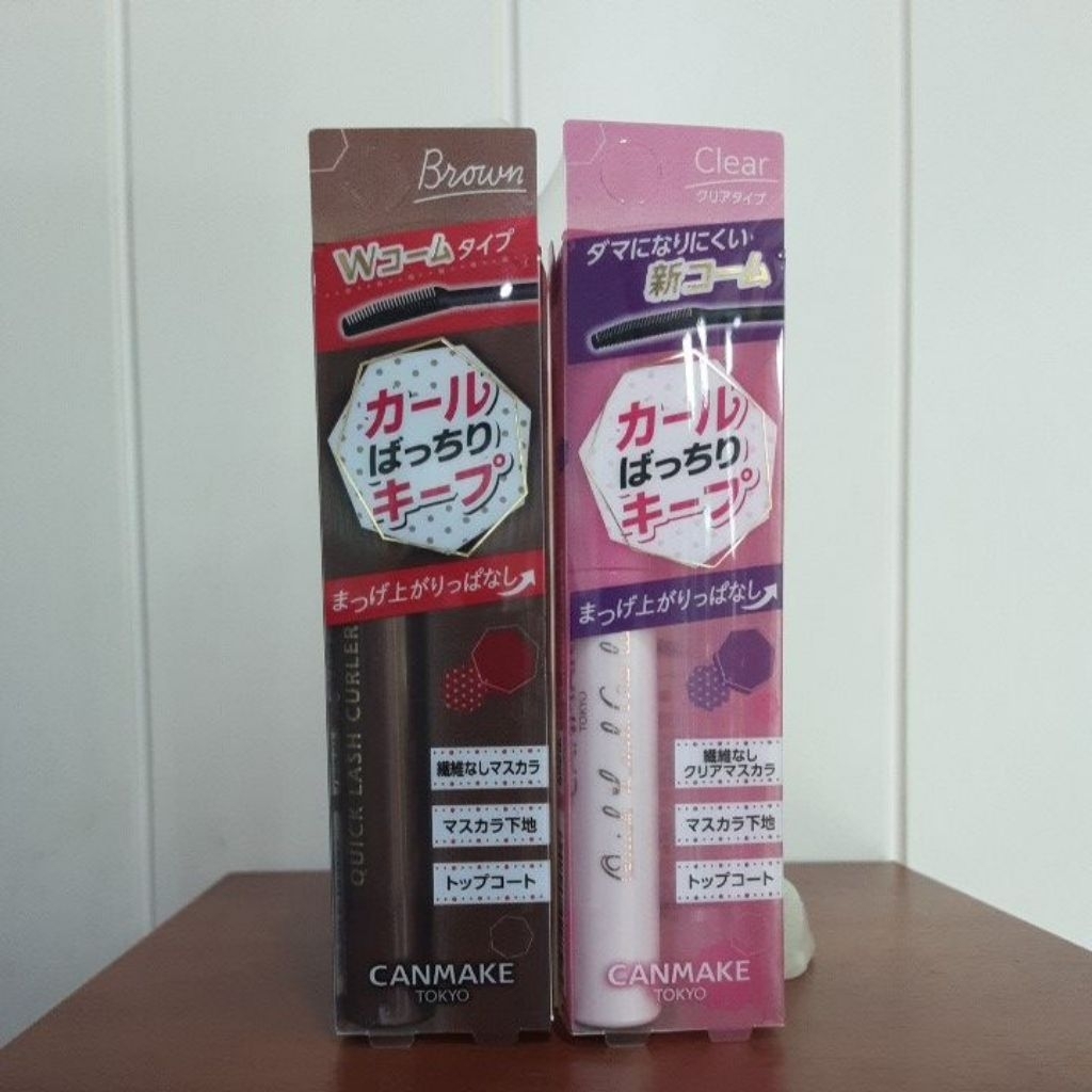 Canmake Quick Lash Curler Mascara มาสคาร่าสูตรกันน้ำ  หนี่งในมาสคาร่าขนตาที่ดังมากๆ จาก ญี่ปุ่น