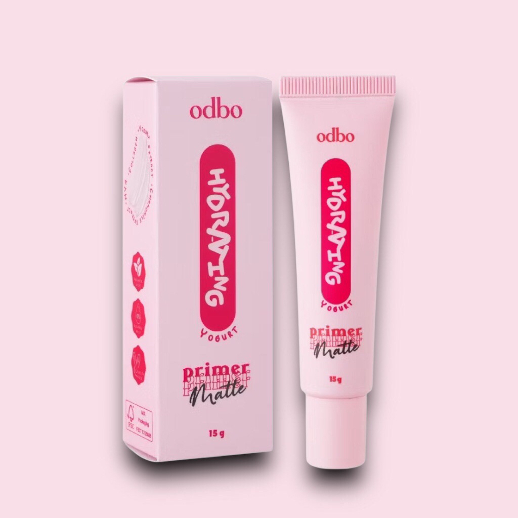ไพรเมอร์ เนื้อโยเกิร์ต (แท้💯/ส่งไว) ODBO HYDRATING MATTE PRIMER (ปริมาณ 15 กรัม) #OD4010