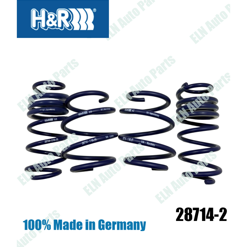 H&R สปริงโหลด HONDA Civic type R FL5 1996cc. 4cyl. เตี้ยลง หน้า 20 mm. หลัง 15 mm.**ต้องการติดตั้งโป