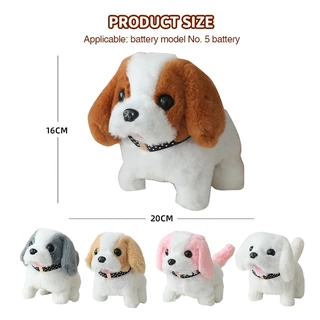 🐶ของเล่น ตุ๊กตาสุนัข น้องหมา เดินได้ มีเสียง สมจริง ของเล่นเด็ก ตุ๊กตาสุนัข ลูกสุนัขไฟฟ้า