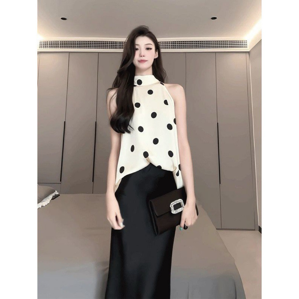 เสื้อทรงปลายเฉียง ผูกหลัง ทรงสวยเสื้อตัวยาว - รูปที่ 6