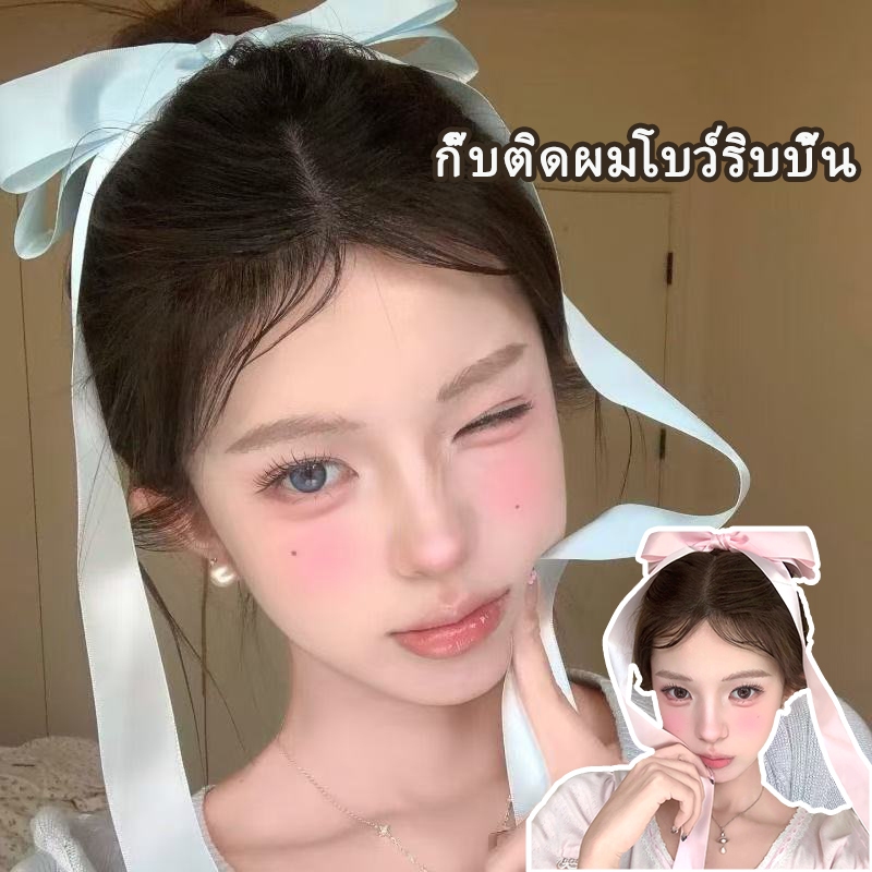 RibbonIsland กิ๊บติดผม โบว์ติดผม สไตล์เจ้าหญิง cute สไตล์เกาหลี สีสันสดใส หวาน สไตล์บัลเล่ต์ คุณภาพสูง พร้อมส่ง