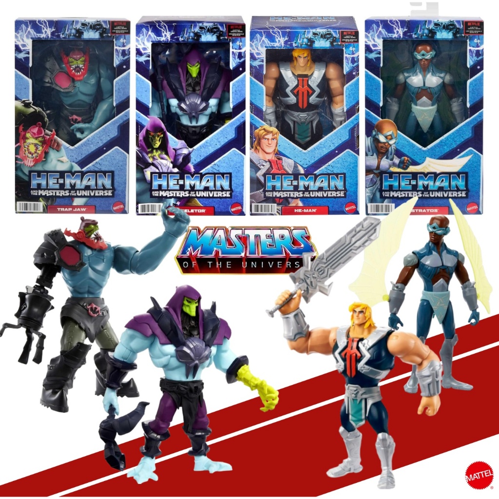 โมเดลแอ็คชั่น He-Man and the Masters of the Universe (ลิขสิทธิ์แท้จาก Netflix และ Mattel)