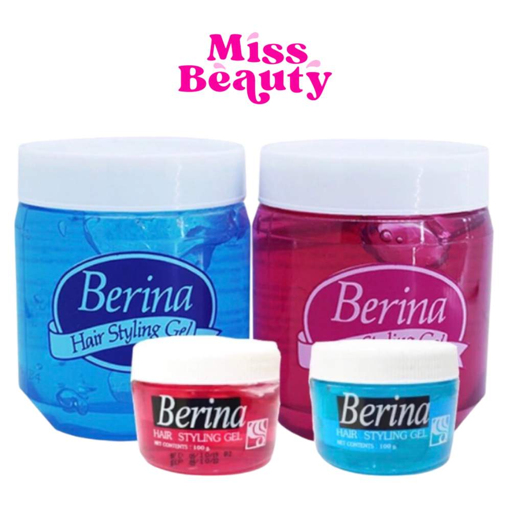 เบอริน่า เจลแต่งผม Berina Hair Styling Gel 100/300 กรัม เจลใส่ผม อยู่ทรง ตลอดทั้งวัน