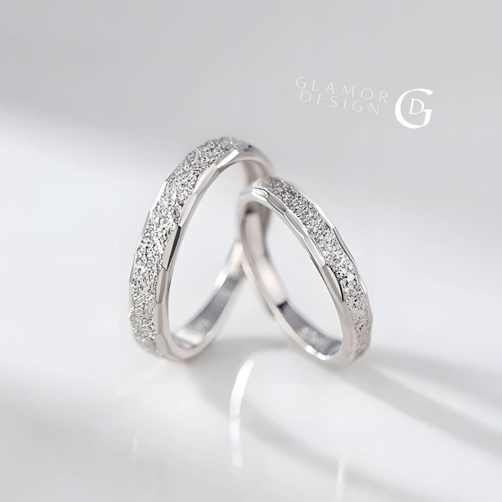 GLAMOR✨แหวน Milky Way Ring แหวนคู่รัก เงินแท้925 ดีไซน์ทางช้างเผือก เรียบหรู ของขวัญวันครบรอบ ราคา ถูกที่สุด ดีลบีเคเค แกลเลอรีภาพที่ 9