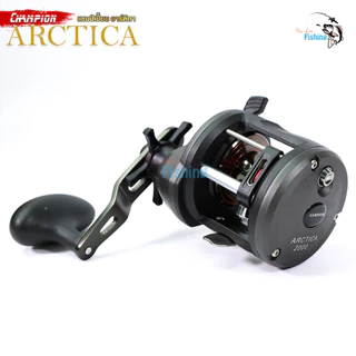 รอกเบทกลม Champion ARCTICA พรีเนียร์เกียร์เป็น “สแตนเลส” มีทั้งหมุนซ้ายและหมุนขวา