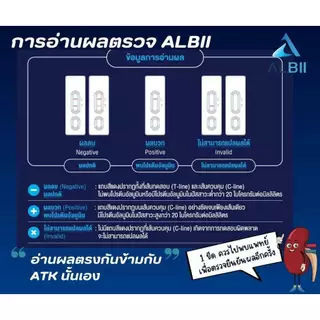 !ONCE ผู้ป่วยไต โรคไต ONCE Dialyze 400 กรัม ล้างไต / ONCE Renal 400 กรัม ก่อนล้างไต /ชุดตรวจไมโตรอัลบูมิน ALBII