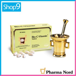 แท้ 01/2029 Bio C Vitamin (120 tablets) PHARMA NORD ฟาร์มา น…