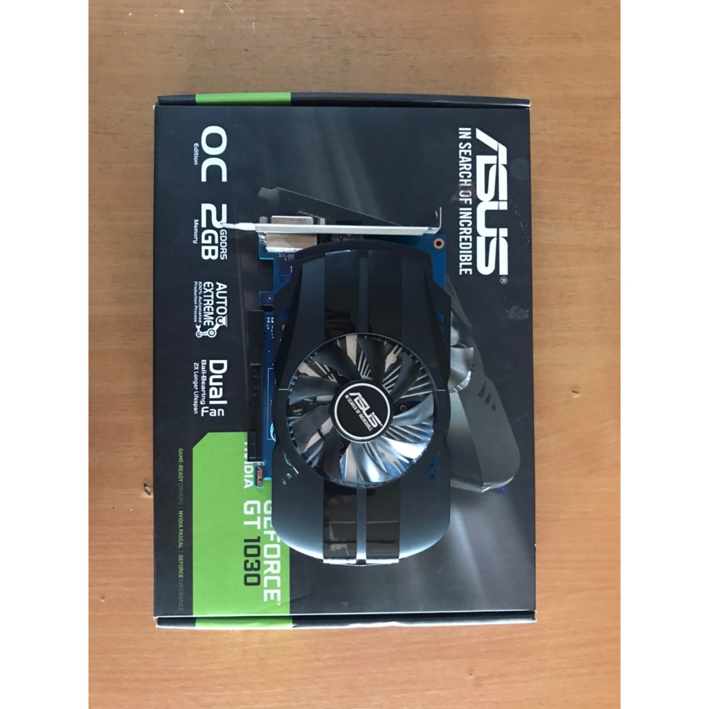 การ์ดจอ 🟢 Nvidia  GeForce® 🟢 GTX 750Ti  ▶  GT 1030 🟢  มือสอง   สวยๆ หลายรุ่น