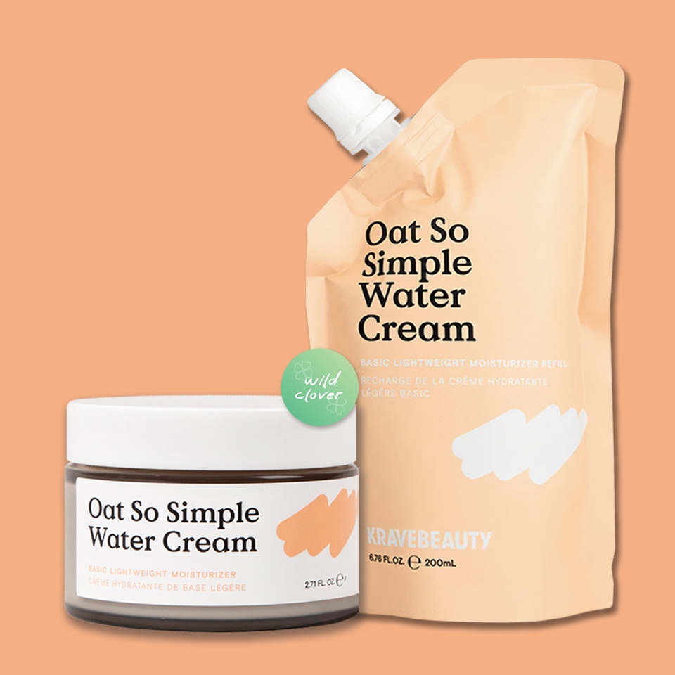 🍀 KRAVE : แท้ฉลากไทย oat so simple water cream 80ml, refill 200ml kravebeauty